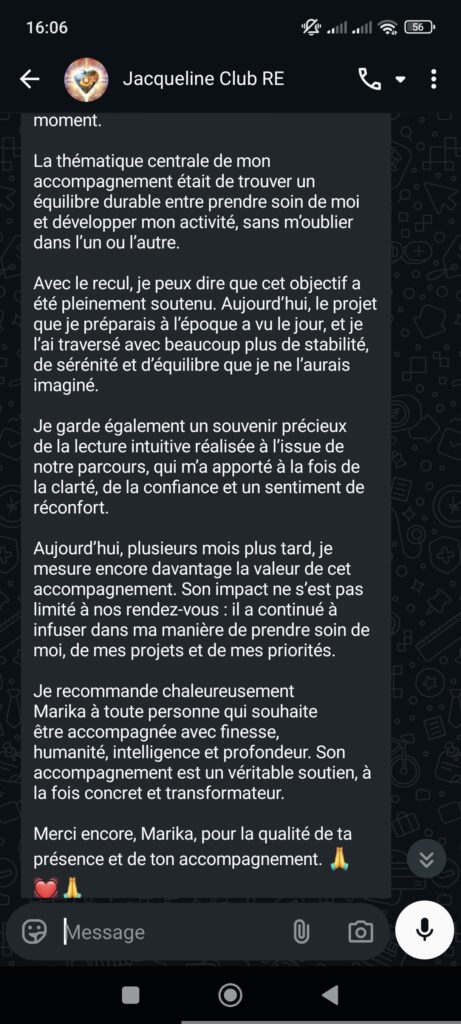 Témoignage Jacqueline sur Alliance